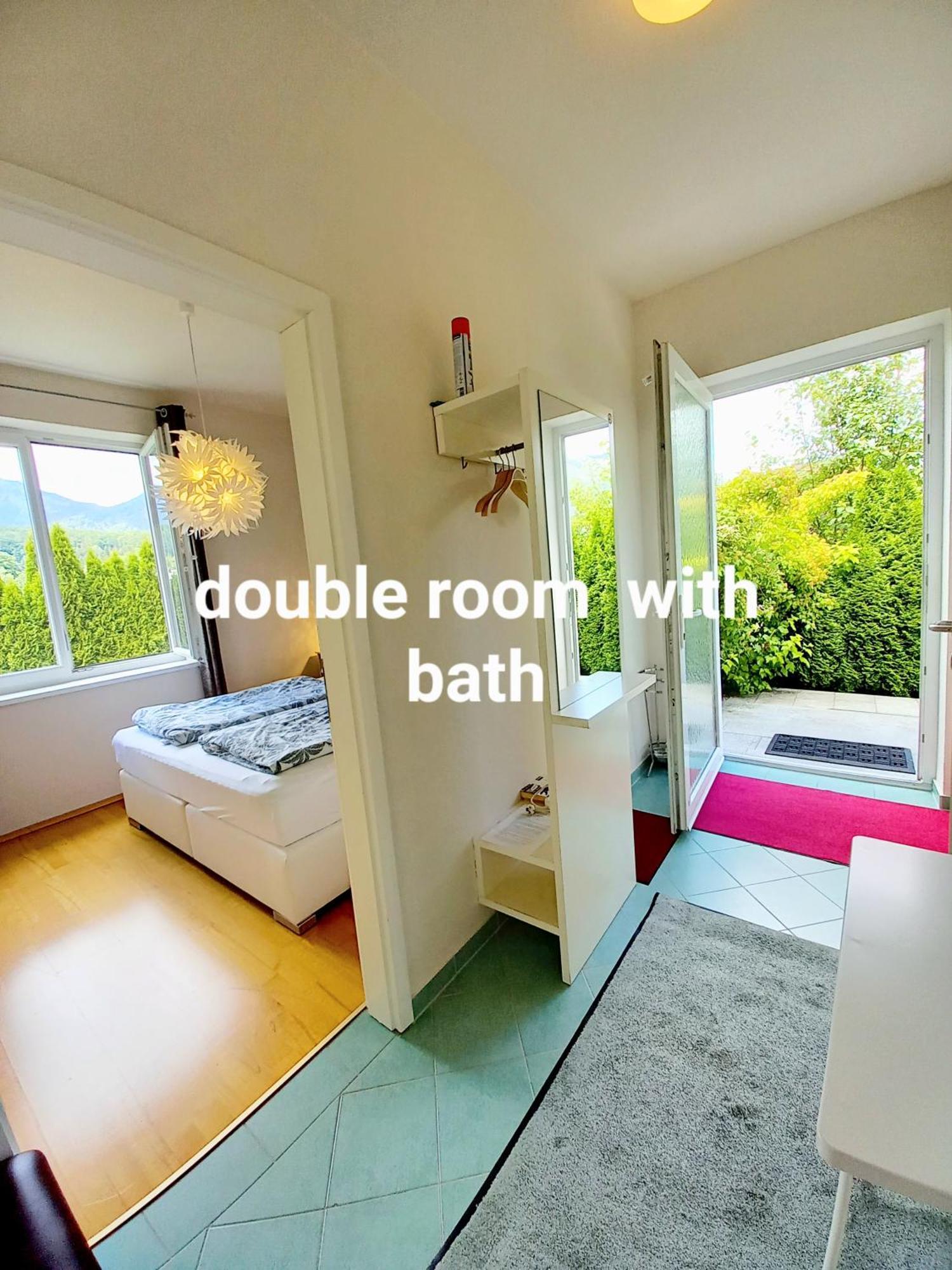 Flores, Ferienhaus Oder Doppelzimmer, Im Gruenen, 5 Gehminuten Ins Zentrum, Parkplatz, Zero Emissions Bad Ischl Exterior foto